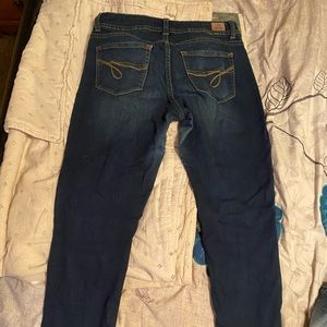 Jordache skinny jeans size 10 dark blue